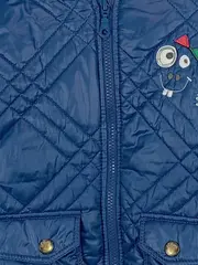 Vorschaubild 4 von Steppjacke Kinder Blau Kapuze Gesteppt Gr. 92
