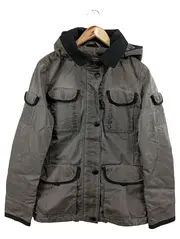 Vorschaubild 1 von Steppjacke Damen 38;M Grau Kapuze Outdoor