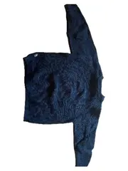 Vorschaubild 2 von Kinder Pullover Strickpullover Langarm Blau Gr. 110 Baumwolle