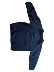 Vorschaubild 1 von Kinder Pullover Strickpullover Langarm Blau Gr. 110 Baumwolle