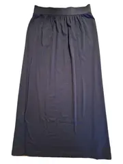 Vorschaubild 1 von Damen A-Linienrock Maxirock Gr. 36 S Blau Casual