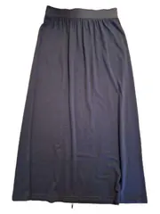 Vorschaubild 3 von Damen A-Linienrock Maxirock Gr. 36 S Blau Casual
