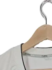 Vorschaubild 4 von Herren Pullunder Gr. L Ärmellos Uni Weiß Sport Baumwolle