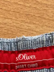 Vorschaubild 5 von Smart Chino Damen Stoffhose Gr. 34 Blau Leinen Baumwolle