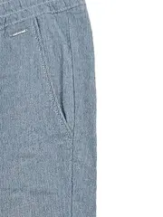 Vorschaubild 3 von Smart Chino Damen Stoffhose Gr. 34 Blau Leinen Baumwolle
