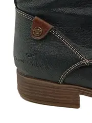 Vorschaubild 4 von Damen Schnürstiefeletten Blau Gr. 41 Lederoptik Boots