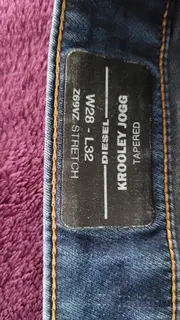 Vorschaubild 6 von Krooley Jogg Jeans Herren Blau W28 L32 Straight Leg Casual Lyocell