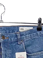 Vorschaubild 4 von Straight Leg Jeans Damen Größe 38 Hellblau High Waist