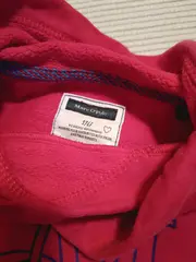 Vorschaubild 2 von Kinder Hoodie Sweatshirt Gr. 152 Pink Logo Stickerei