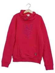 Vorschaubild 1 von Kinder Hoodie Sweatshirt Gr. 152 Pink Logo Stickerei