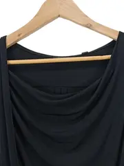 Vorschaubild 2 von Damen Top Shirt Gr. 36/S Schwarz Elegant Polyester