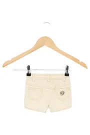 Vorschaubild 2 von Kinder Mädchen Shorts Einheitsgröße Beige Casual Baumwolle