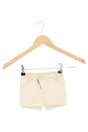 Vorschaubild 1 von Kinder Mädchen Shorts Einheitsgröße Beige Casual Baumwolle
