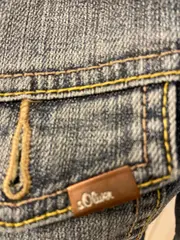 Vorschaubild 6 von Jeansjacke Kinder Mädchen Blau Uni Baumwolle Gr. 152 Freizeit