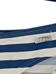 Vorschaubild 2 von Bikini Mädchen 134/140 Blau Weiß Gestreift Neckholder Maritim