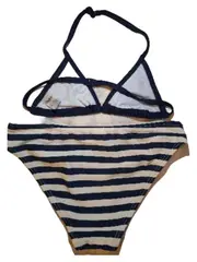 Vorschaubild 5 von Bikini Mädchen 134/140 Blau Weiß Gestreift Neckholder Maritim