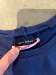 Vorschaubild 2 von Top Shirt Mädchen Gr. 164 Blau Schriftzug Ärmellos
