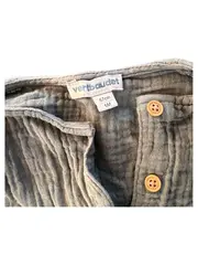 Vorschaubild 4 von Baby Mädchen Musselin Tunika Shirt Gr. 62 Grün Baumwolle