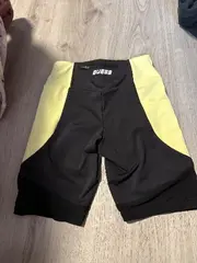 Vorschaubild 4 von Damen Sport Shorts Radlerhose Grau Gelb Schwarz Gr. XS