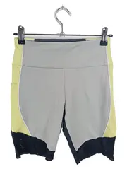 Vorschaubild 1 von Damen Sport Shorts Radlerhose Grau Gelb Schwarz Gr. XS