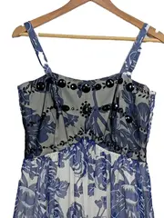 Vorschaubild 2 von Damen Freizeitkleid M Blumenmuster Maxikleid Mehrfarbig