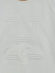 Vorschaubild 3 von Herren Sweatshirt Weiß Gr. S Logo Pullover Casual