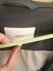 Vorschaubild 6 von Damen Leichte Jacke Parka Gr. 38 Blau Kapuze Baumwolle