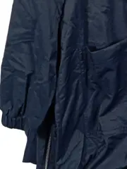 Vorschaubild 3 von Damen Leichte Jacke Parka Gr. 38 Blau Kapuze Baumwolle