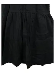 Vorschaubild 2 von Damen Leinenkleid Gr. 36/S Schwarz Freizeitkleid Sommer