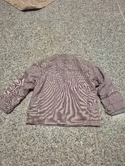 Vorschaubild 2 von Baby Leichte Jacke Bomberjacke kariert Gr. 74 Beige
