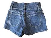 Vorschaubild 3 von Jeans Shorts Damen High Waist W25 Blau Casual Denim