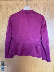 Vorschaubild 2 von Damen Blazer Gr. 40 Pink Business Jacke Polyester