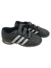 Vorschaubild 1 von Kinder Fussballschuhe Schwarz Gr. 35 Klettverschluss Hallenschuhe
