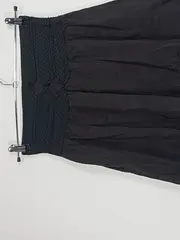 Vorschaubild 7 von Damen A-Linienrock Schwarz Gr. M Baumwolle Stickerei