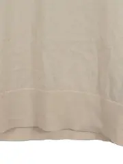 Vorschaubild 2 von Damen Pullover V-Ausschnitt Beige Gr. S Baumwolle Basic