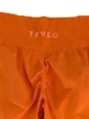 Vorschaubild 3 von Damen Sport Leggings Orange Gr. L Fitness Yoga Hose