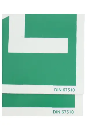 MARKENLOS Blechschild