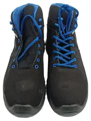 Vorschaubild 2 von Sicherheitsstiefel Herren Arbeitsschuhe S3 ESD Gr. 42 Schwarz Blau