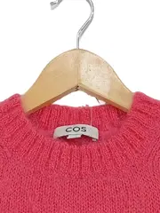 Vorschaubild 4 von Strickweste Pullunder Damen XS Pink Mohair Wolle Ärmellos