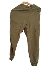 Vorschaubild 2 von Damen Jogginghose Lontta Gr. 34 Oliv Cargo Baumwolle