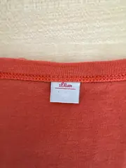 Vorschaubild 3 von Damen Tank Top Gr. 42/XL Orange Casual Baumwolle