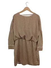 Vorschaubild 1 von Trafaluc Damen Sommerkleid Gr. L Retro Geometrisch Mehrfarbig