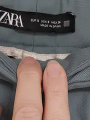 Vorschaubild 5 von Damen Anzughose Business Hose Grün Gr. S
