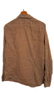 Vorschaubild 2 von Hemd Herren Gr. L Slim Fit Blau Gestreift Business
