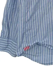 Vorschaubild 4 von Hemd Herren Gr. L Slim Fit Blau Gestreift Business