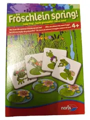 Vorschaubild 1 von Fröschlein spring! Kinderspiel Kartenspiel ab 4 Jahre 2-4 Spieler