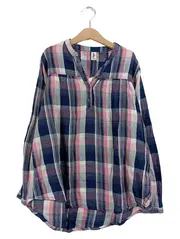 Vorschaubild 1 von Mädchen Hemdbluse Kariert Langarm Mehrfarbig Gr. 146, 152