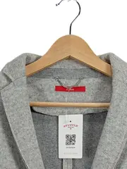 Vorschaubild 4 von Damen Blazer Gr. 42/XL Grau Meliert Wolle Business Jacke