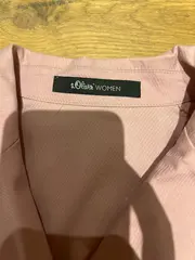 Vorschaubild 5 von Leichte Jacke Damen Blazer Blusenjacke Gr. 36 Rosa Baumwolle Casual