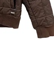 Vorschaubild 5 von Herren Steppjacke Braun Gr. M Bomberjacke Winterjacke Quilted